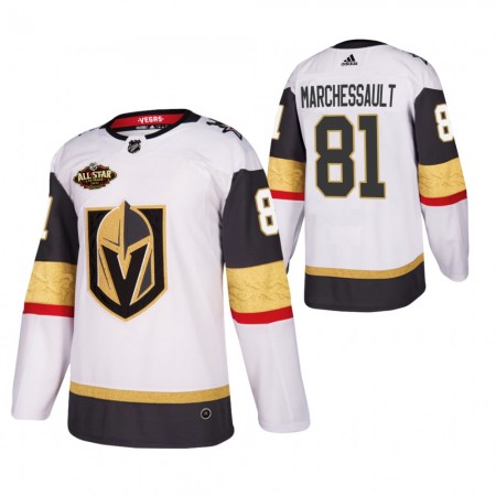 Vegas Golden Knights Jonathan Marchessault 81 2022 NHL All-Star Wit Authentic Shirt - Mannen